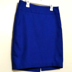 The Limited Royal Blue Skirt